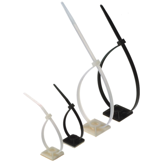 Kabelbinder, 3,6 mm, polyamide 66, 130 N, zwart