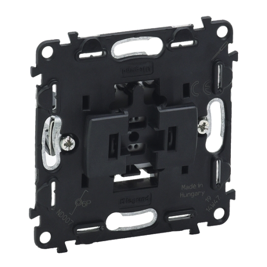 EEN. DRUKKNOP WISSELCONTACT 6A