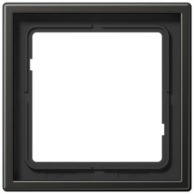 Jung LS990 afdekraam 1-voudig antraciet (aluminium gelakt)