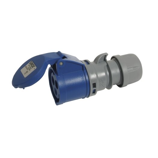 SIROX CEE-contrastekker 16 A, 3-polig, 230 V, 6 h, IP 44, SIROX-KLICK