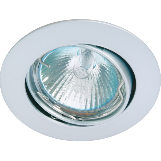 DELUNA® Aluminium-inbouwspot ALU kantelbaar chroom mat