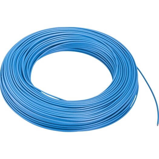 VD installatiedraad H07V-U Eca 1,5 mm² blauw