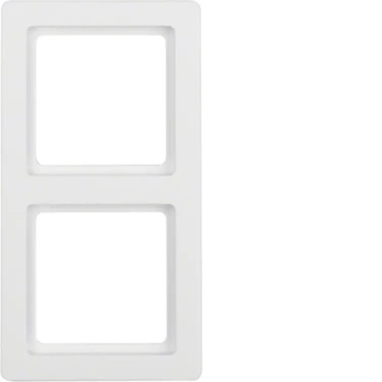 Berker afdekraam 2-voudig Q1 wit (10126089)