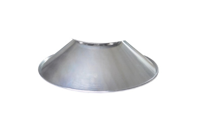 Aluminium afschermkap 100° voor 150W
