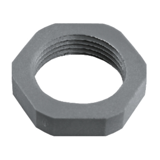 Metrische wartelmoer schroefdraad - lichtgrijs M 16 x 1,5 Metrische wartelmoer schroefdraad - lichtgrijs M 16 x 1,5