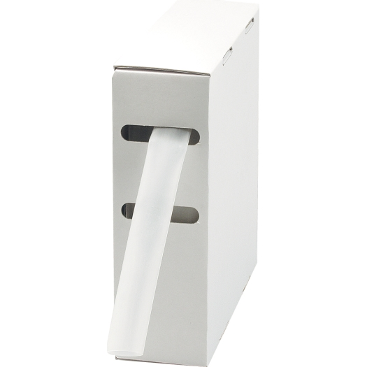 Krimpkous-box met gekleurde krimpkous 12,7 mm transparant