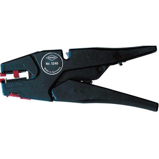 KNIPEX zelfinstellende afstriptang 0,03-10 mm², met aanslag