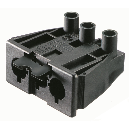 Wieland chassis GST18I3 schroef male Steckerteil schwarz
