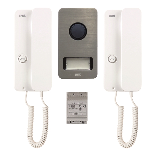 Grothe intercom standaardset 1122/602 ja meerdraads systeem antraciet wit