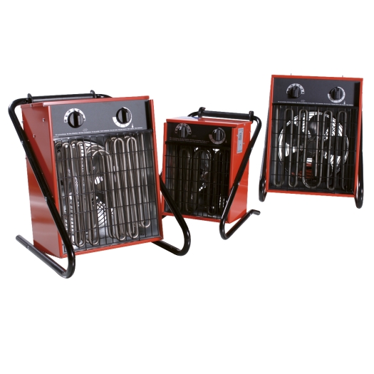 Werkplaats heater 5 KW  500 m³/h 320 x 275 x 320 mm