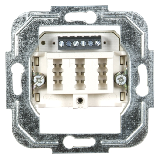 OPUS® TAE-aansluitdoos 3-voudig 3 x 6 NFN-gecodeerd