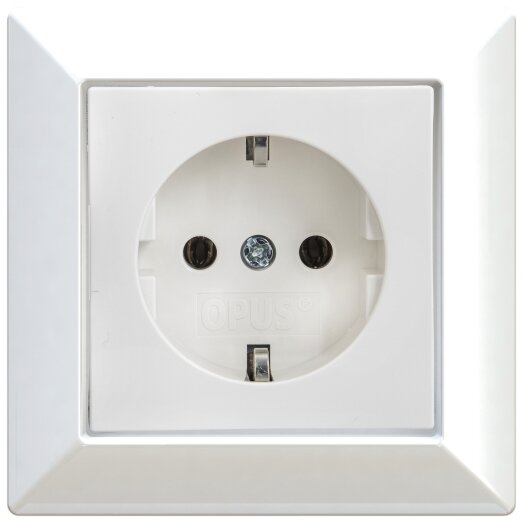 OPUS® 55 geaarde contactdoos compleet OPUS® 55 InForm