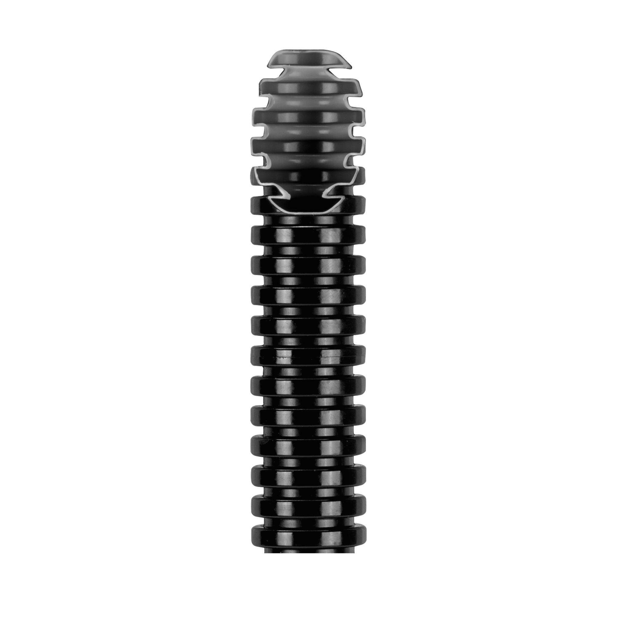 Isolatiebuis FK-X/25 zwart-bocht. Mitt.