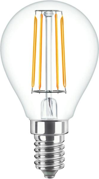 CorePro P45, hoogspannings-LED gloeilamp, E14, 4,3 W, 470 lm