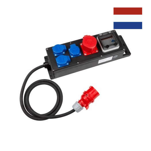POWER X-Line S rubber verdeelblok, 16A