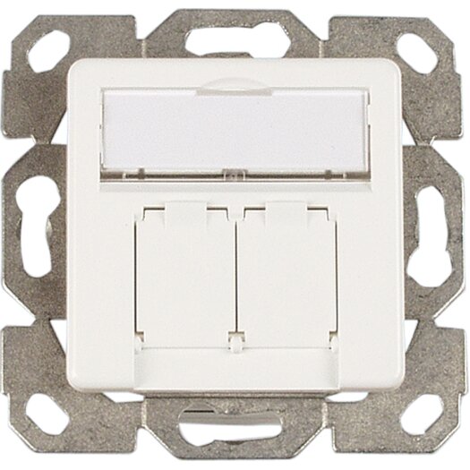 OPUS® 1 AMJ 45 data-aansluitdoos CAT 5e, 2-voudig
