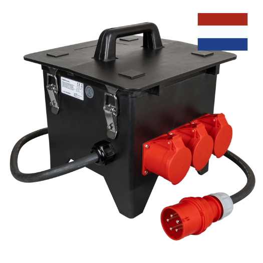POWER X-Line L massief rubberen verdeler Voedingskabel met CEE-St. 32 A, 4 × beschermingscontact (2 × LS), 3 × POWER X-Line L massief rubberen verdeler Voedingskabel met CEE-St. 32 A, 4 × beschermingscontact (2 × LS), 3 ×