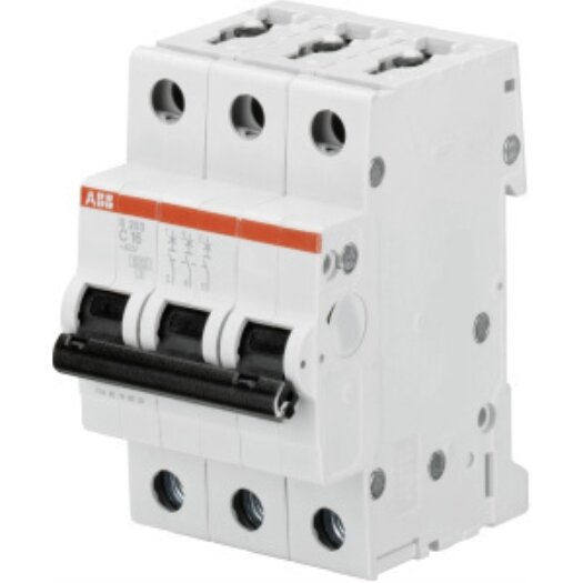 ABB Installatieautomaat 3-polig "S203" C, 20 A
