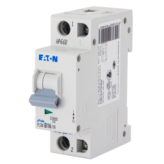 EATON Installatieautomaat B13 1-polig + N 10 kA