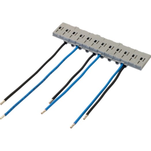 ABB Busboard 1-fase, 3 aardlekschakelaars 2-Polig