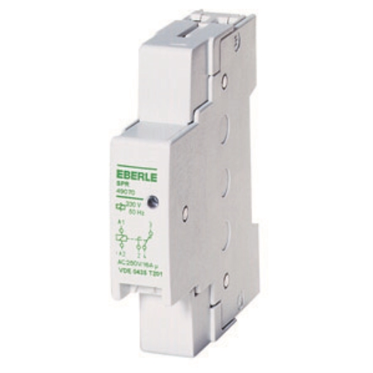 Installatierelais AC 230V50 Hz, 1 We, 16A, beschermingsklasse IP 40, afmetingen: 17,8x90x60mm