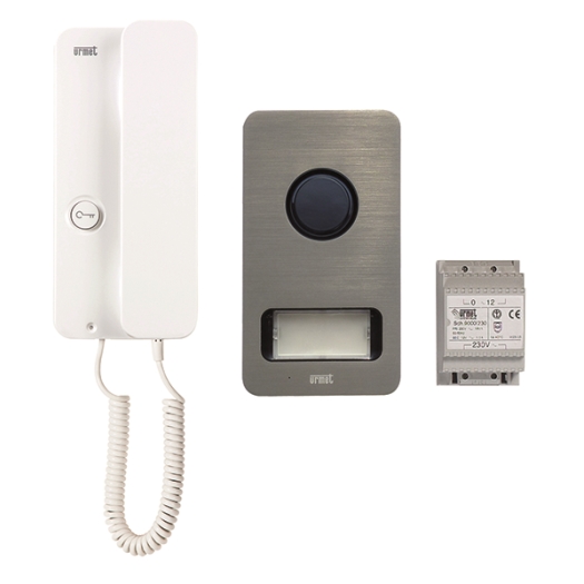 Grothe intercom standaard set 1122/601 ja Mehrdraht-System anthrazit weiß