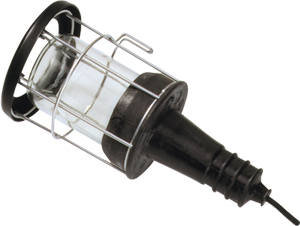 Rubberen handlamp 100 W