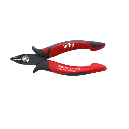Wiha Pince coupante diagonale Electronic Tête larg
