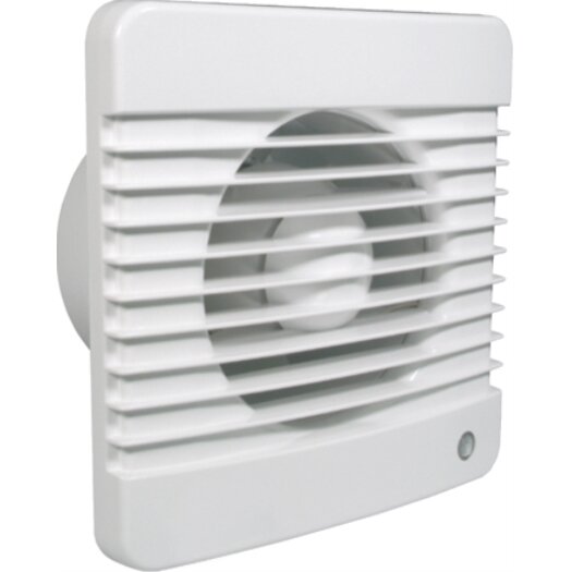 Ventilator voor kleine ruimtes met glijlager