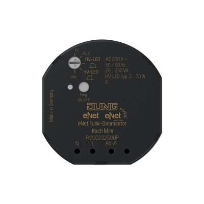 eNet draadloze dimactor, 1-voudig, mini, inbouw