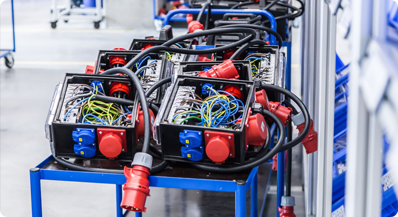 Onze Gut Frauf elektrofabriek productie Onze Gut Frauf elektrofabriek productie