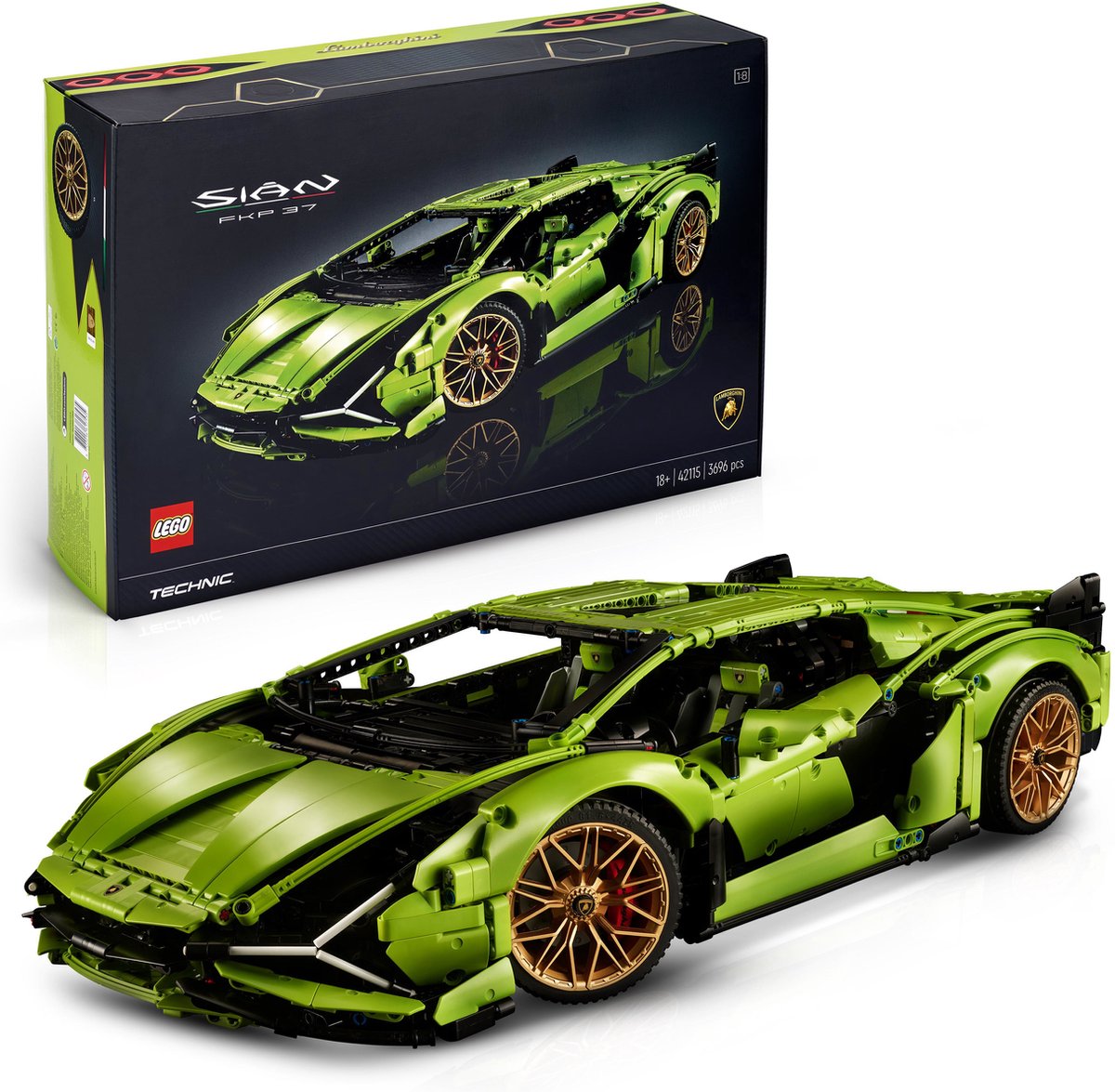 LEGO Technic Lamborghini Sian FKP 37
