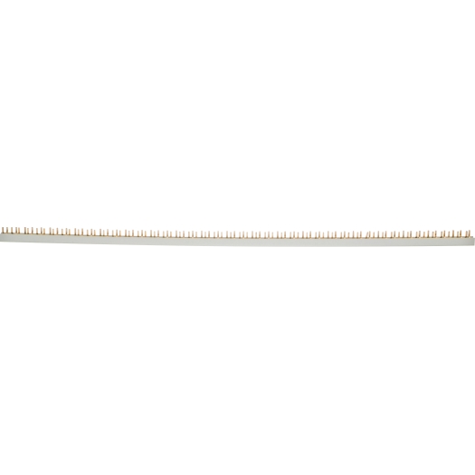 3-fasen stiftrail, L-uitvoering, open 37 x 3 polen, 996,8 mm lang