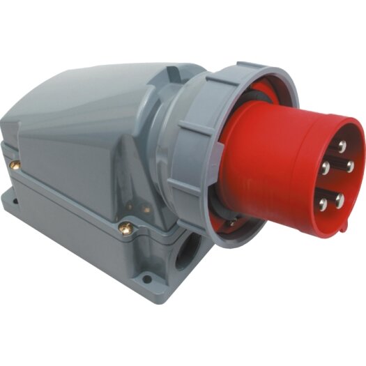 SIROX® CEE-wandapparaatstekker IP 67, 5-polig, 400 V, 6 h 63 A
