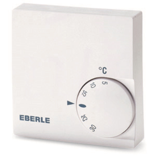 Ruimteregelaar, 5-30C, AC 230V, 1 Oe, 10 A