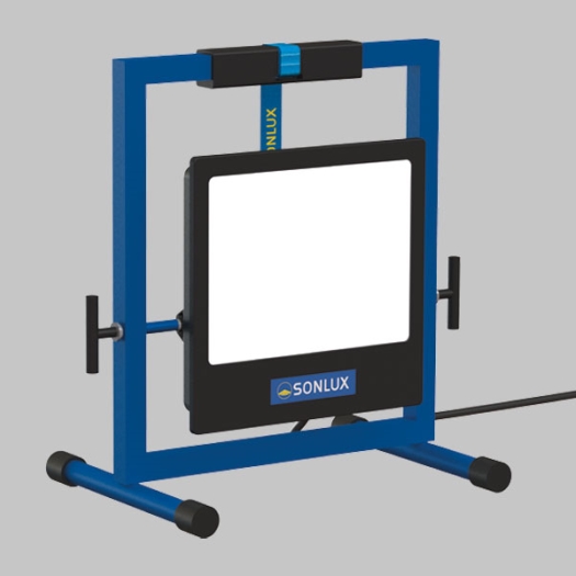 SONLUX LED straler met draagframe "BEAM" zonder stopcontacten daglicht wit 850