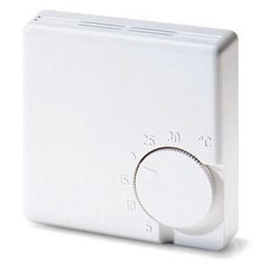 Ruimteregelaar, 5-30C, AC 230V, 1 Oe, 16 A