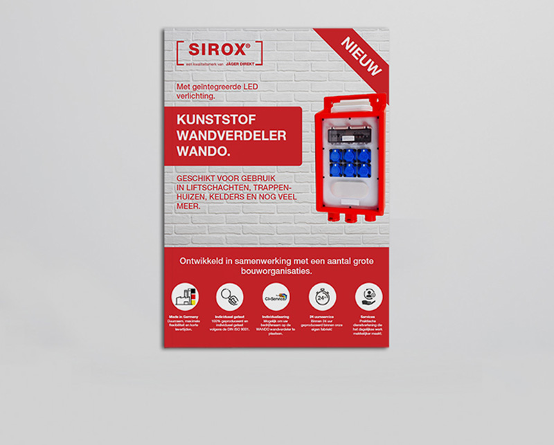 Brochure SIROX Kunststof Wandverdeler Wando