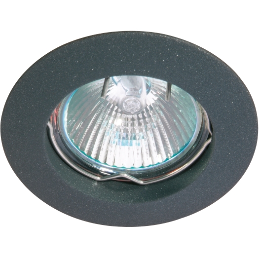 DELUNA® Aluminium-inbouwspot ALU vast grafiet