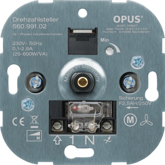 OPUS® 1 toerentalregelaar helder wit