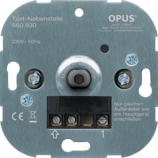 OPUS pulsdrukker zonder verlichting