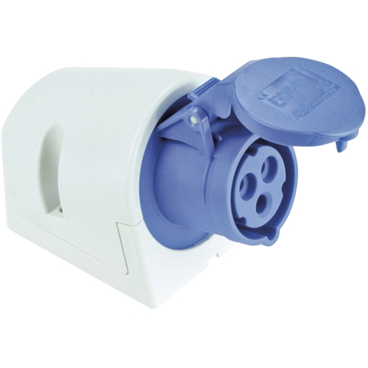 SIROX® CEE-wanddoos IP 44, 3-polig, 230 V, 6 h 16 A