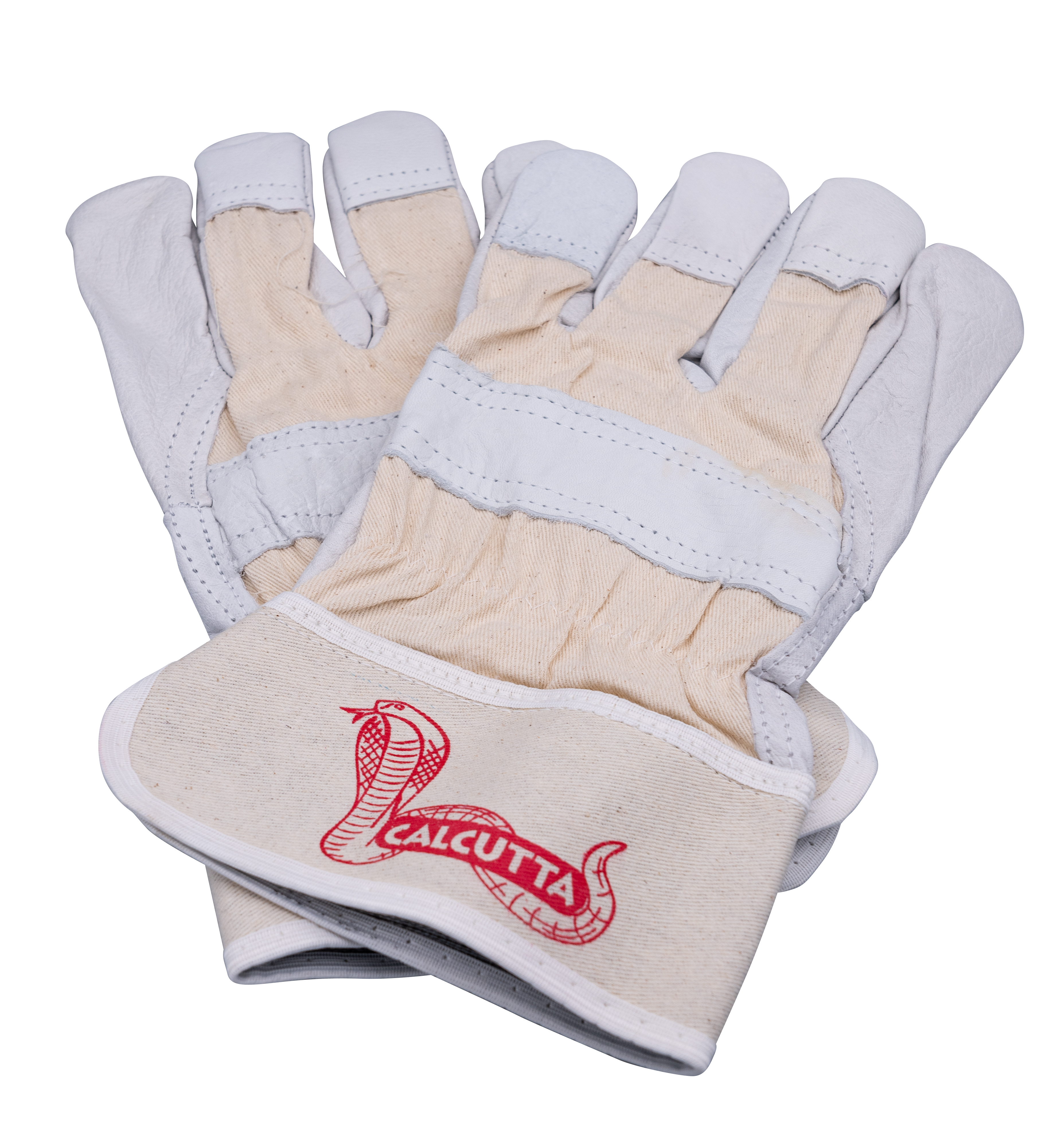 Handschuhe Gr.11, CALCUTTA RIND-VOLLLEDER, WEISS, CAT 2