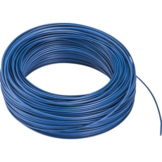 Montagesnoer Eca H05V-K Eca 0,5 mm² blauw