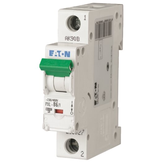 EATON installatieautomaat 1-polig "PXL" B, 6 A