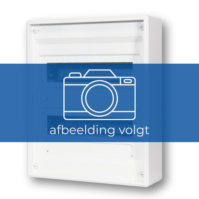 Groepenkast 3-fase, HS 40A 4P 2 FI 40/0,03A 2P, 5 Groep B16