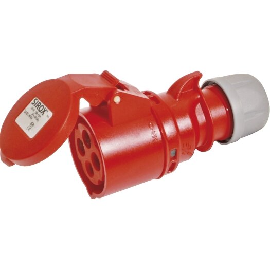 SIROX CEE-contrastekker 16 A, 4-polig, 400 V, 6 h, IP 44