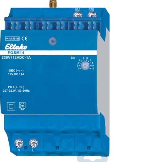 2.0 ontvangst REG 12 V GSM-ontvanger GSM-Empfänger