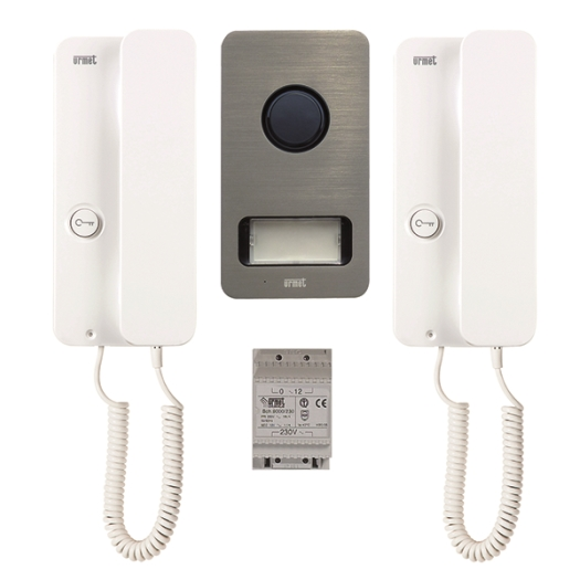 Grothe intercom standaardset 1122/602 ja meerdraads systeem antraciet wit