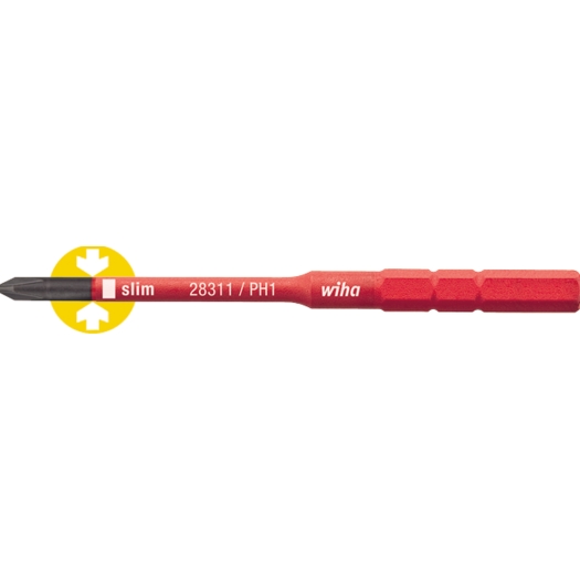 slimBits kruisgleuf Philips PH 1 x 75 mm